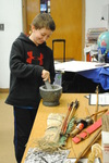 Students learn from the Allegany County Historical Society